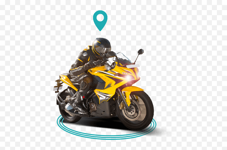 Gps Tracker For Bike With Live Tracking - Tracking Motorcycles Emoji,Motorcycle Emoticons For Iphone