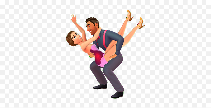 Dancing With The Stars Game By Donut Publishing - Figure Skating Jumps Emoji,Iphone Dancing Emoji