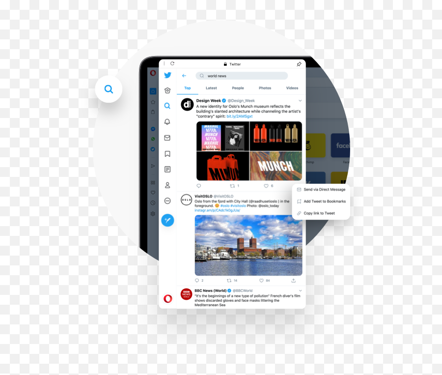 Twitter In Opera Tweet Explore And Get A Better View On - Gadget Emoji,New Twitter Emojis