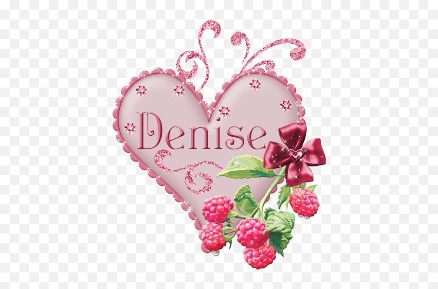 Pin - Name Wallpaper Denise Emoji,Emoji My Name