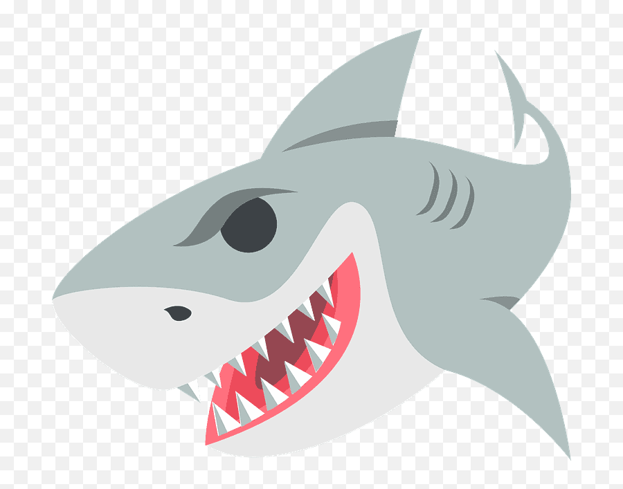 Shark Emoji Clipart - Shark Emojis,Shark Emoji