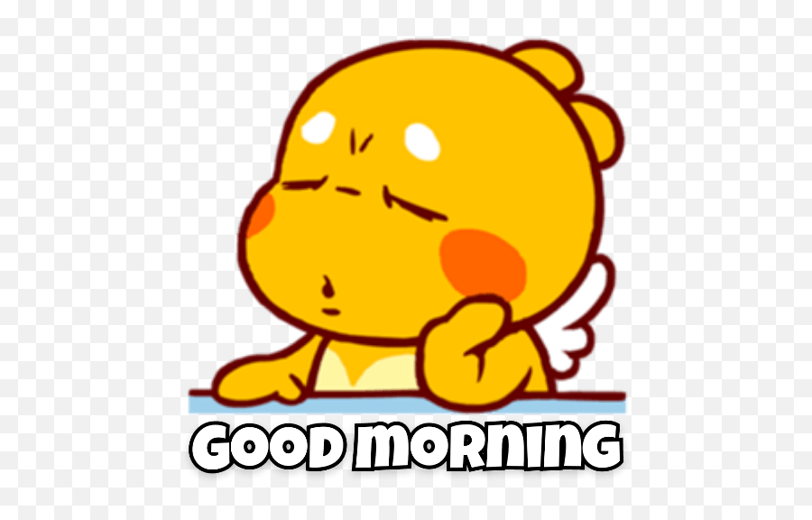 Qoobee Agapi Facebook - Qoobee Stickers Emoji,Good Morning Emoji