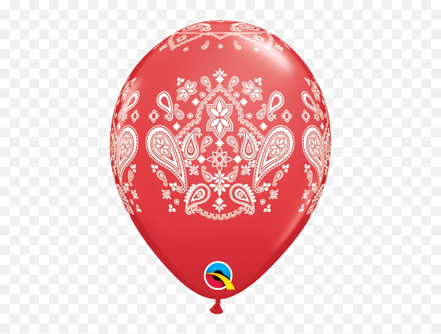 Bandana Red Balloons - Globos De Cumpleaños Por Unidad Emoji,Red Balloon Emoji