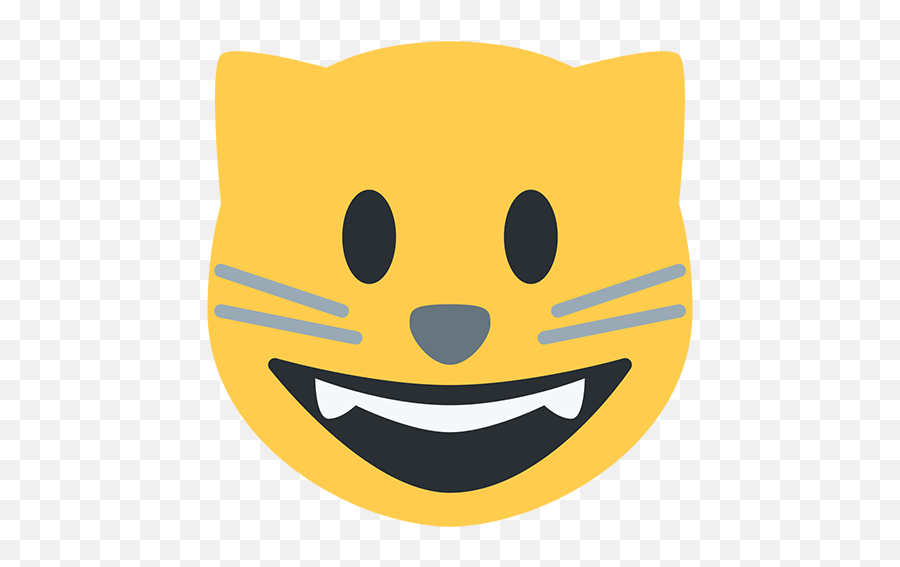 Smiling Cat Emoji Transparent Png - Transparent Background Cat Emoji,Cat Emoji