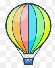 Balloon Emoji Transparent Png Clipart Free Download - Hot Air Balloon Clipart,Hot Air Balloon Emoji