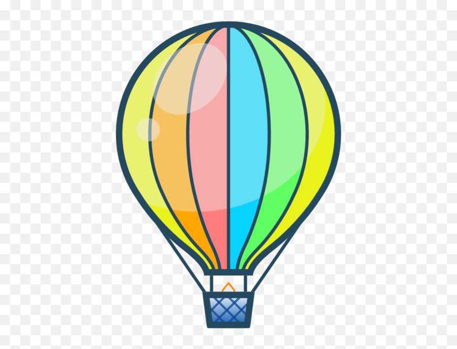 Balloon Emoji Transparent Png Clipart Free Download - Hot Air Balloon Clipart,Hot Air Balloon Emoji