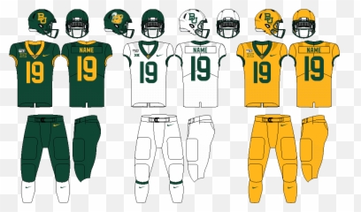 Big12 - Baylor Bears Football Uniforms Emoji