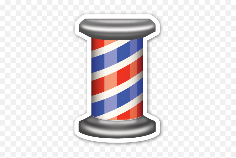 Barber Pole - Barber Shop Emoji Png,Barber Emoji