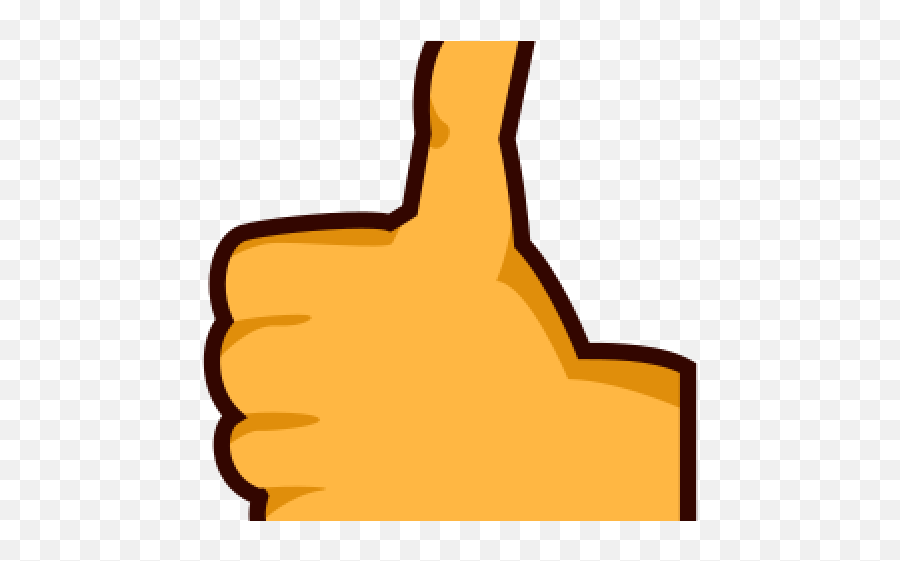 Download Hand Emoji Clipart Thumbs Up - Clip Art,Ok Hand Emoji Png