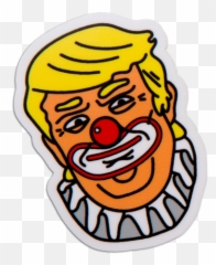 Clown Trump Sticker - Clip Art Emoji,Clown World Emoji