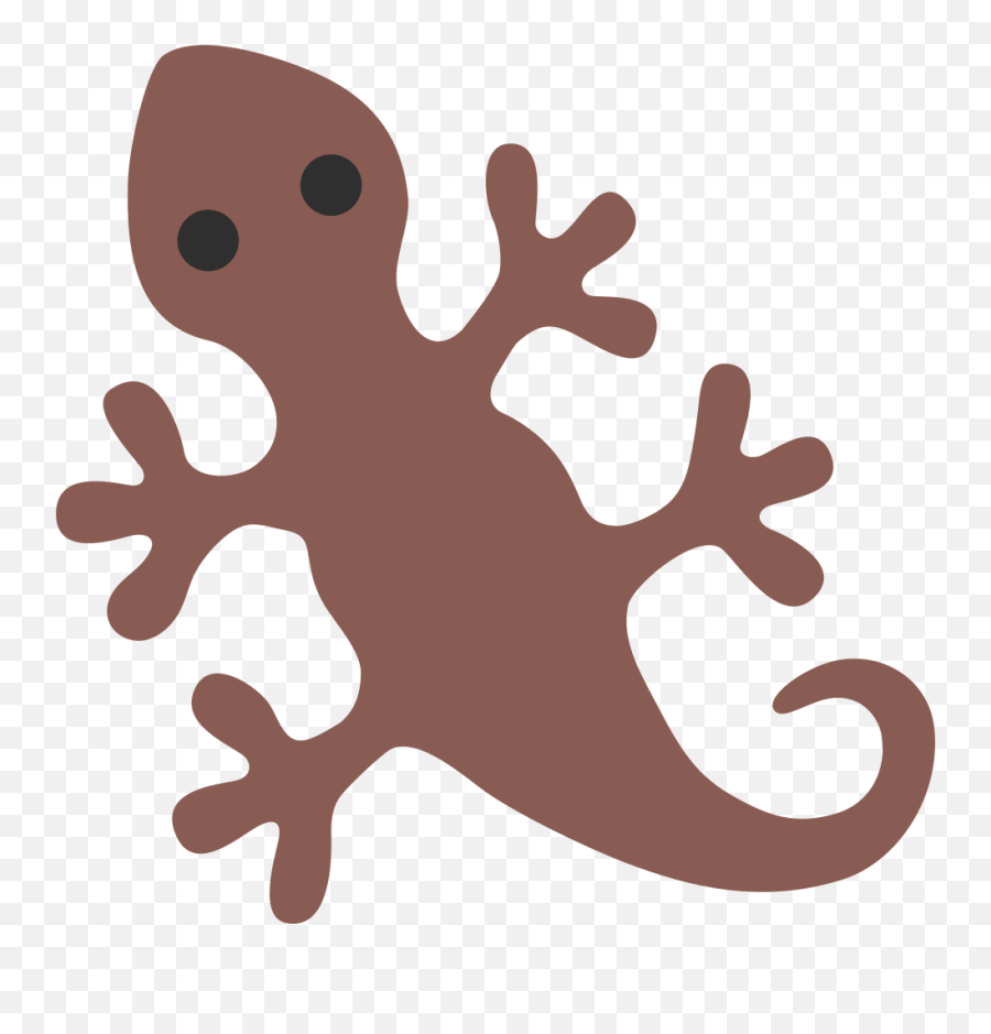 Lizard Svg Emoji Transparent Png - Lizard Emoji Android,Salamander Emoji