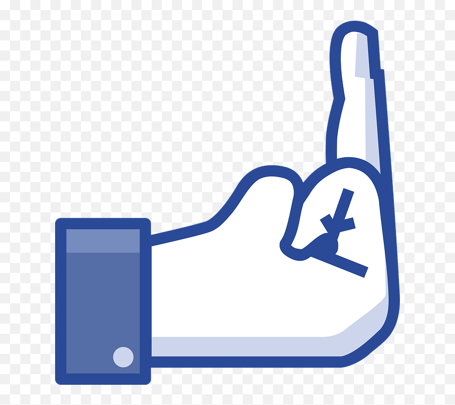 Facebook Sieci Spoecznej Podobnie - Middle Finger Like Png Emoji,Anti Lgbt Emoji