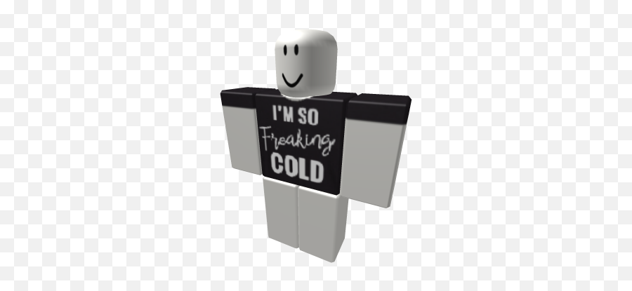 Its So Cold Brrr - Roblox Shirt Template Emoji,Brrr Cold Emoticon