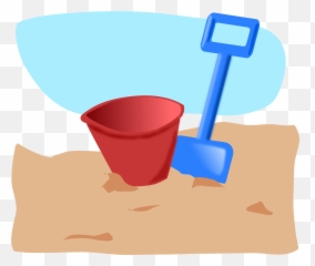Sand Bucket Clipart Black And White - Bucket And Spade Clipart Emoji,White Emoji Bucket Hat