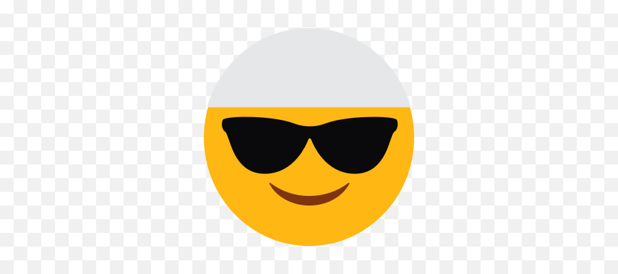 Emoji Face Islam Muslim Smilling Face Sunglasses Icon - Islam Emoji,Muslim Emoji