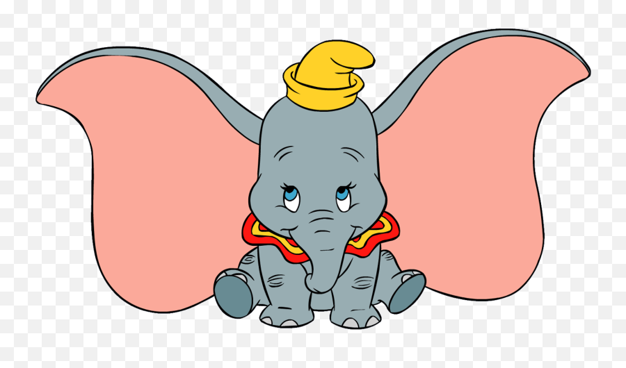 Dumbo Ears Clipart - Transparent Dumbo Png Emoji,Snort Emoji