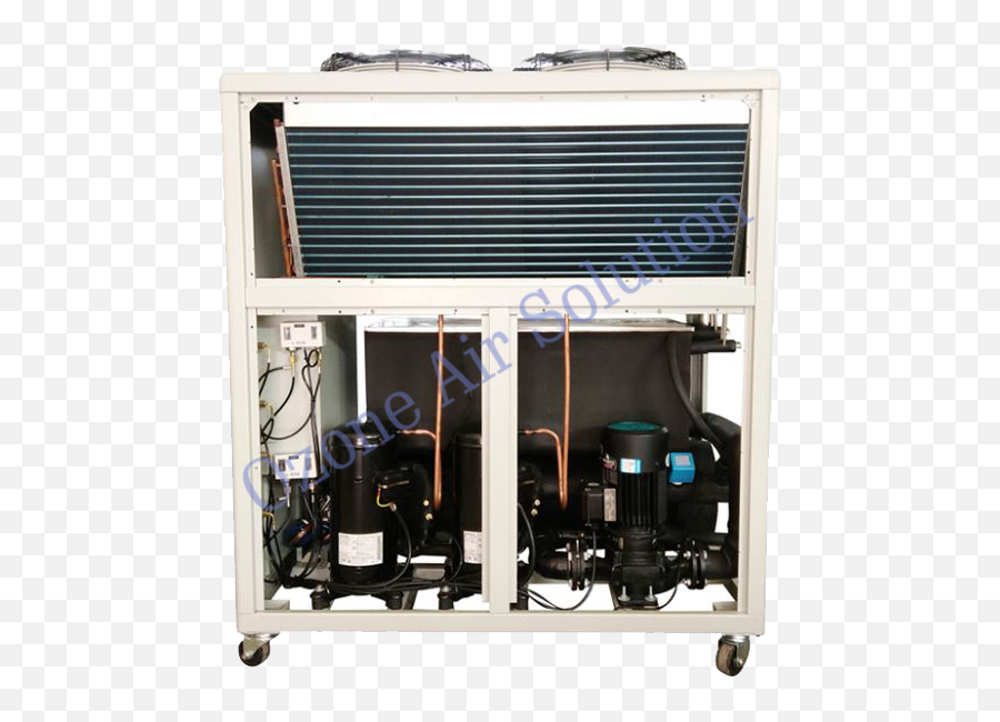 Air Cooled Scroll Chillers U2013 Ozone Air Solution - Electric Generator Emoji,Transformer Emoji