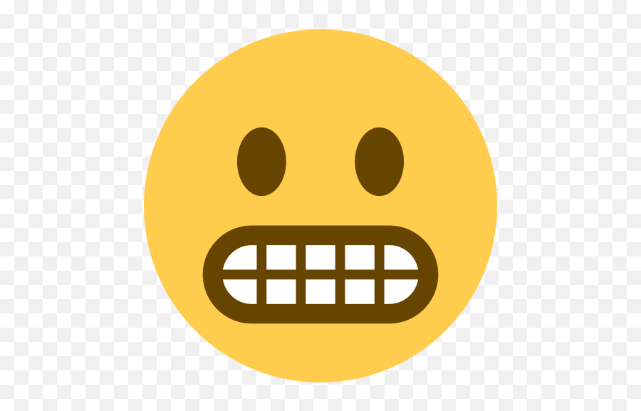 Nervous Emoji Meaning With Pictures - Emoji Grimacing Face,Teeth Emoji