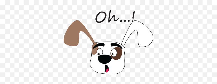 Puppy Face Emojis - Clip Art,Puppy Face Emoji
