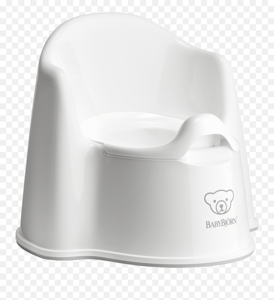 Whitegray Babybjörn Potty Chair - White Baby Bjorn Potty Emoji,Senorita Emoji