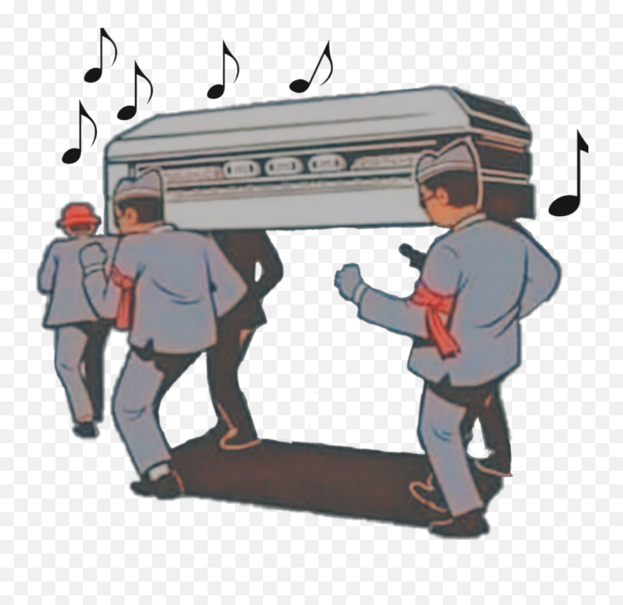 Frretoedit Portrait Coffin Dance Sticker By - Coffin Dance Meme Cartoon Emoji,Coffin Emoji