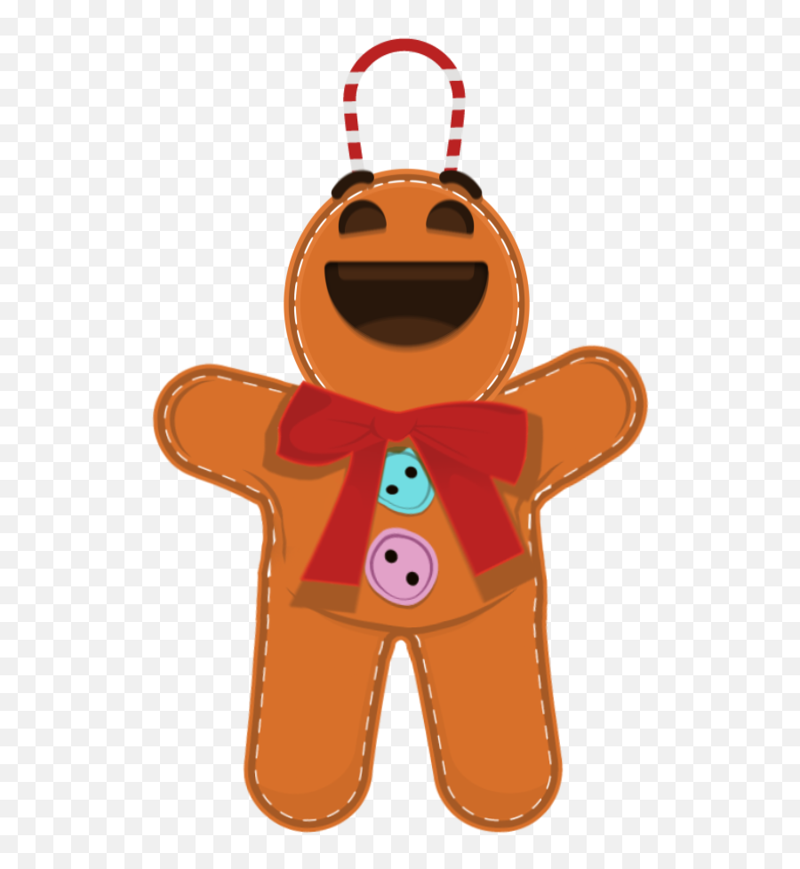 Laughing Gingerbread Emoji - Happy,Emoji Eating