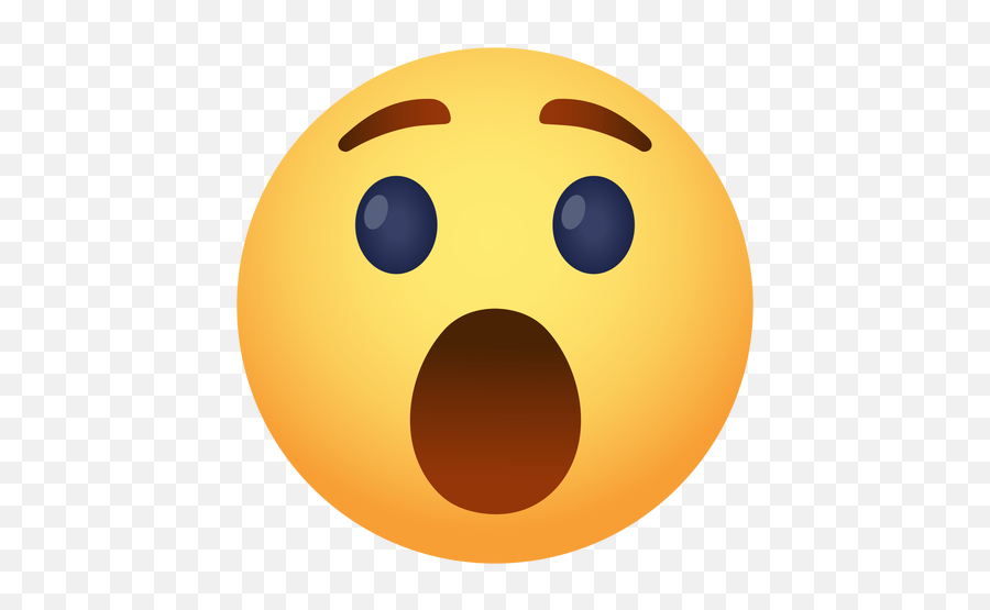 Surprised Icon Emoji - Reações Do Facebook,Envy Emoji