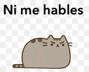 Pusheen Text - Stickers for WhatsApp Get Angry Because I Care Emoji