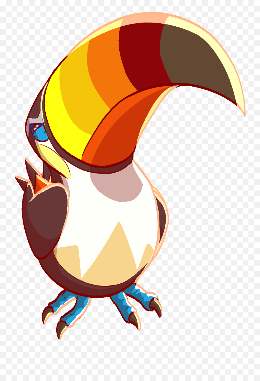 Moon - Toucannon Fanart Emoji,Toucan Emoji