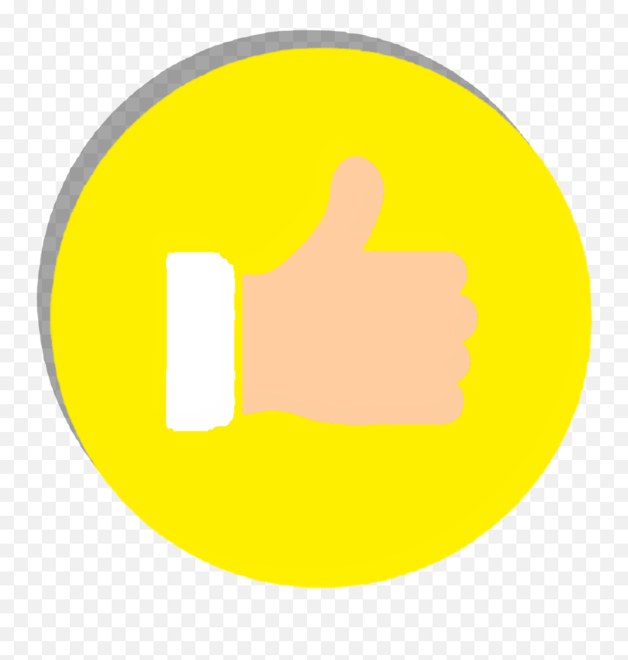 Like Icon Sticker Social Media Opinion - Circle Emoji,Knife Emoji