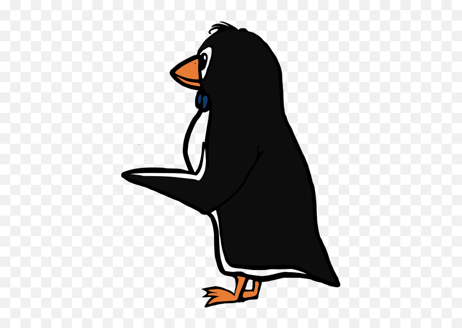 Pointing Penguin - Adelie Penguin Clipart Emoji,Give Emoticon