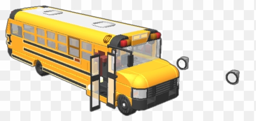 Blocksworld - School Bus Emoji