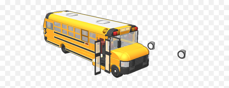 Blocksworld - School Bus Emoji,Missed The Bus Emoji