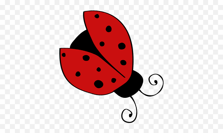 Single Ladybug With Open Wings - Ladybug Clipart Transparent Emoji,Zzz Ant Ladybug Ant Emoji