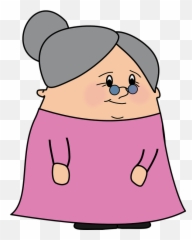 Free Spectacles Glasses Vectors - Old Lady Clip Art Emoji,Grandma Emoji