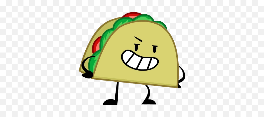 Taco - Taco From Inanimate Insanity Emoji,Taco Emoticon