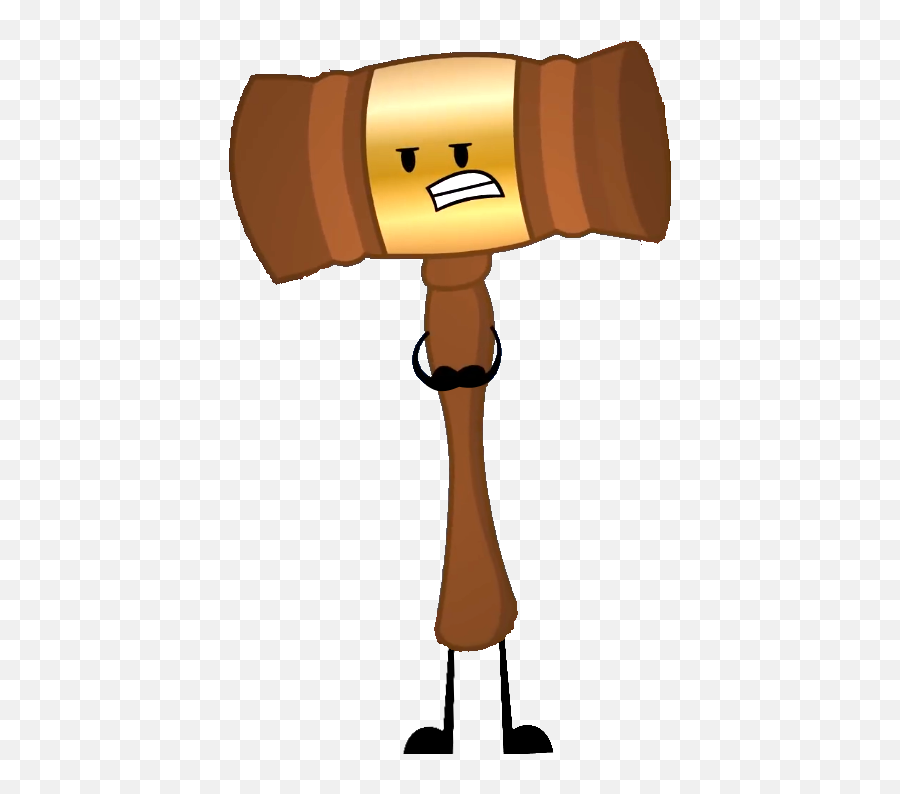 Clipart Hammer Judges Transparent - Inanimate Insanity Judge Gavel Emoji,Judge Hammer Emoji