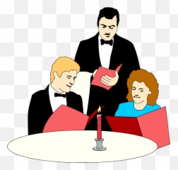 Clipart Images Waiter Transparent - Restaurant Emoji