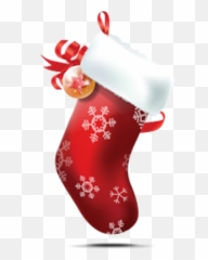Free Christmas Stocking Photo Download - Transparent Background Emoji