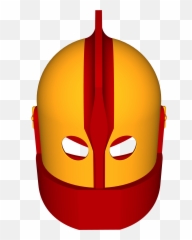 Iron Man Helmet - Illustration Emoji