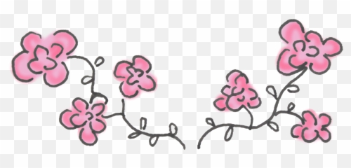 Flower Doodles - Cherry Blossom Flower Doodle Emoji,Cherry Blossom Emoji