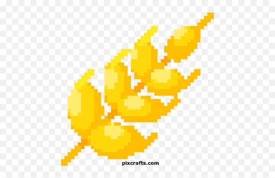 Rice - Wheat Pixel Art Emoji,Wheat Emoji