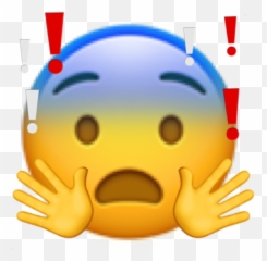 Popular and Trending scared Stickers on PicsArt - Smiley Emoji