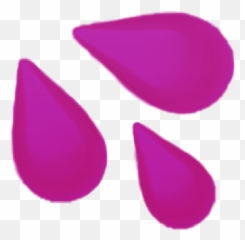 gotas emojis rosa pink - Illustration