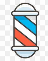 Barber Pole Emoji Icon - Logo Png