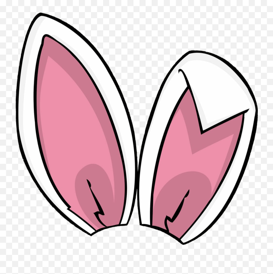 Bunny Rabbit Ears Clipart - Transparent Background Bunny Ears Png Emoji,Bunny Ear Emoji