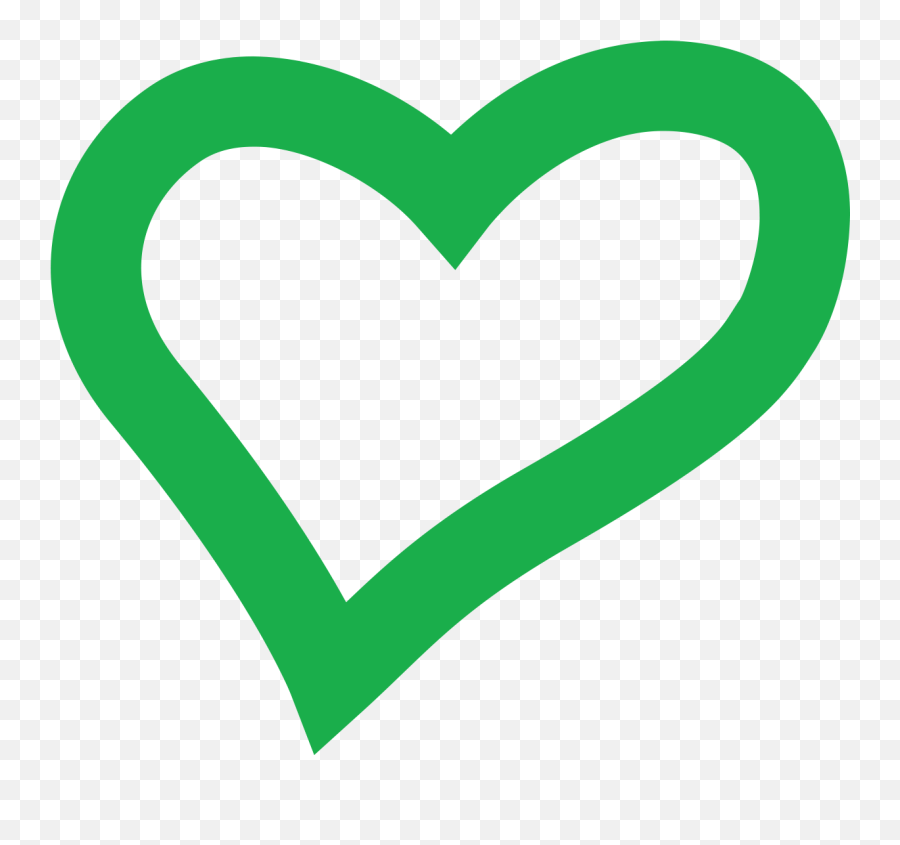 Green Heart Png Transparent Png - Heart Emoji,Keyblade Emoji