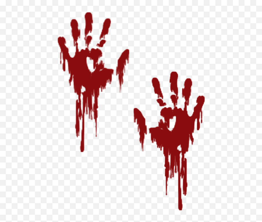 Dead Stickers - Transparent Png Blood Hand Png Emoji,Deadmau5 Emoji