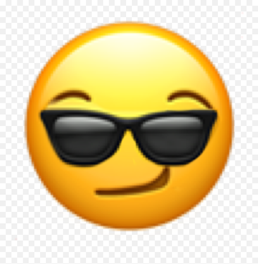 Cool Sunglasses Shades Emoji Emojis - Smiley,Trash Emoticon