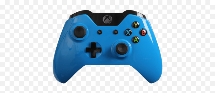 Sweet New Xbox One Controller Glossy Blue Cover Custom - Bulbasaur Xbox Controller Emoji,Controller Emoji